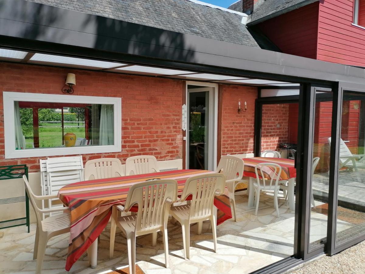 Maison De Campagne Lumineuse Spacieuse Dans Impasse Au Calme A Proximite D'Un Chateau Deux Verandas Grand Jardin Cabane Pour Velos, Pres Port En Bessin Et Bayeux, Proche Plages Du Debarquement Commes Eksteriør bilde